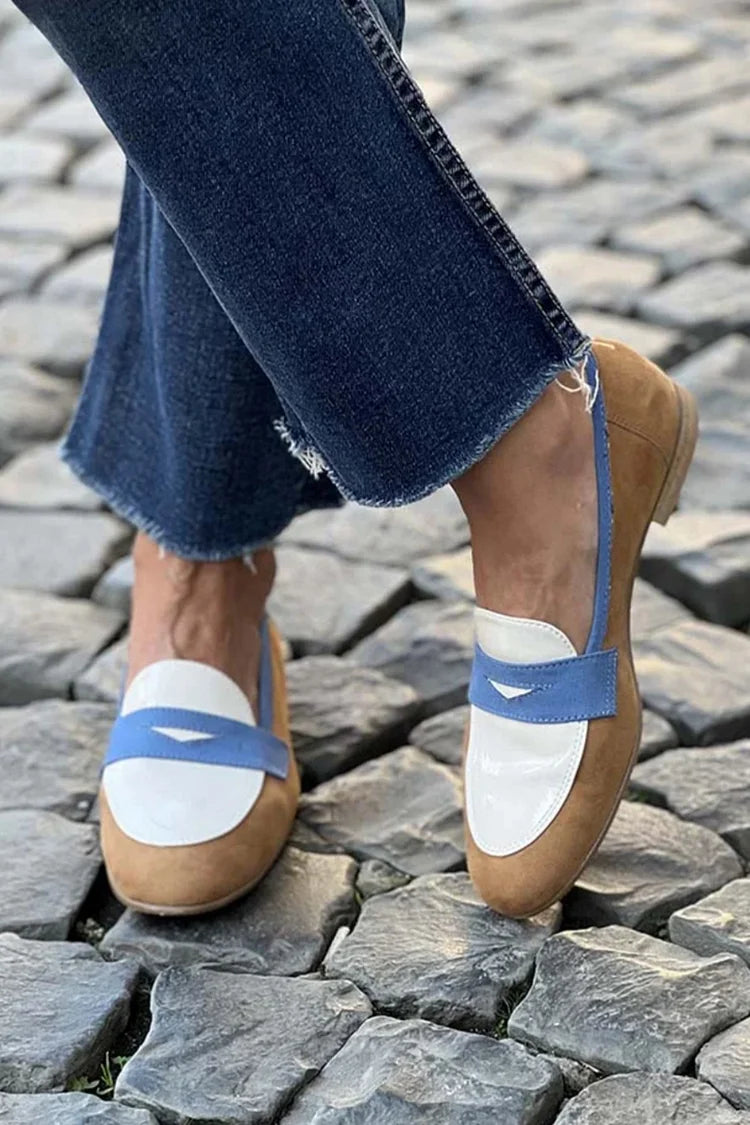 Colorblock Loafers