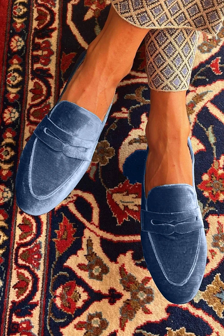 Heritage Velvet Loafer