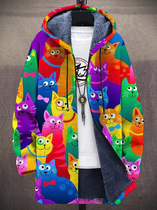 Tayari Opulent Cardigan Inspired by Art