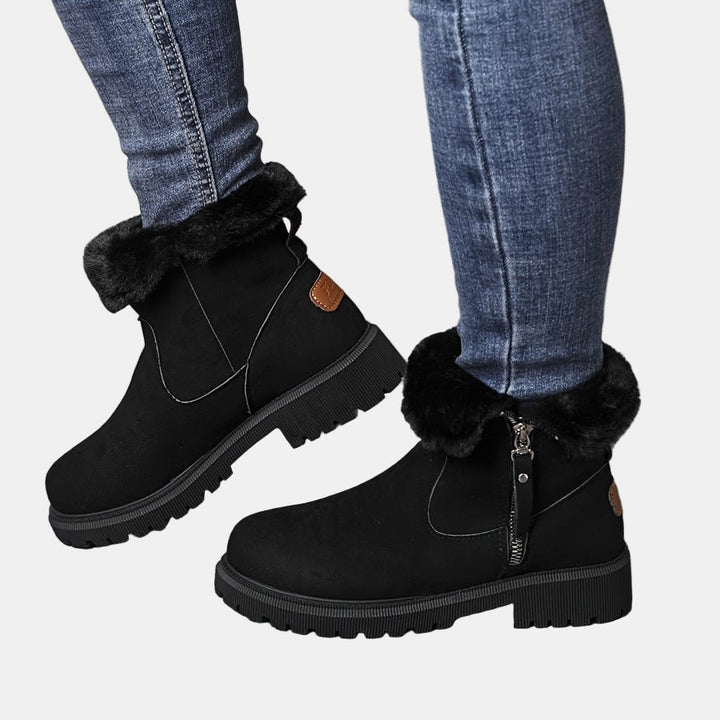 Amara Western Suede Boots