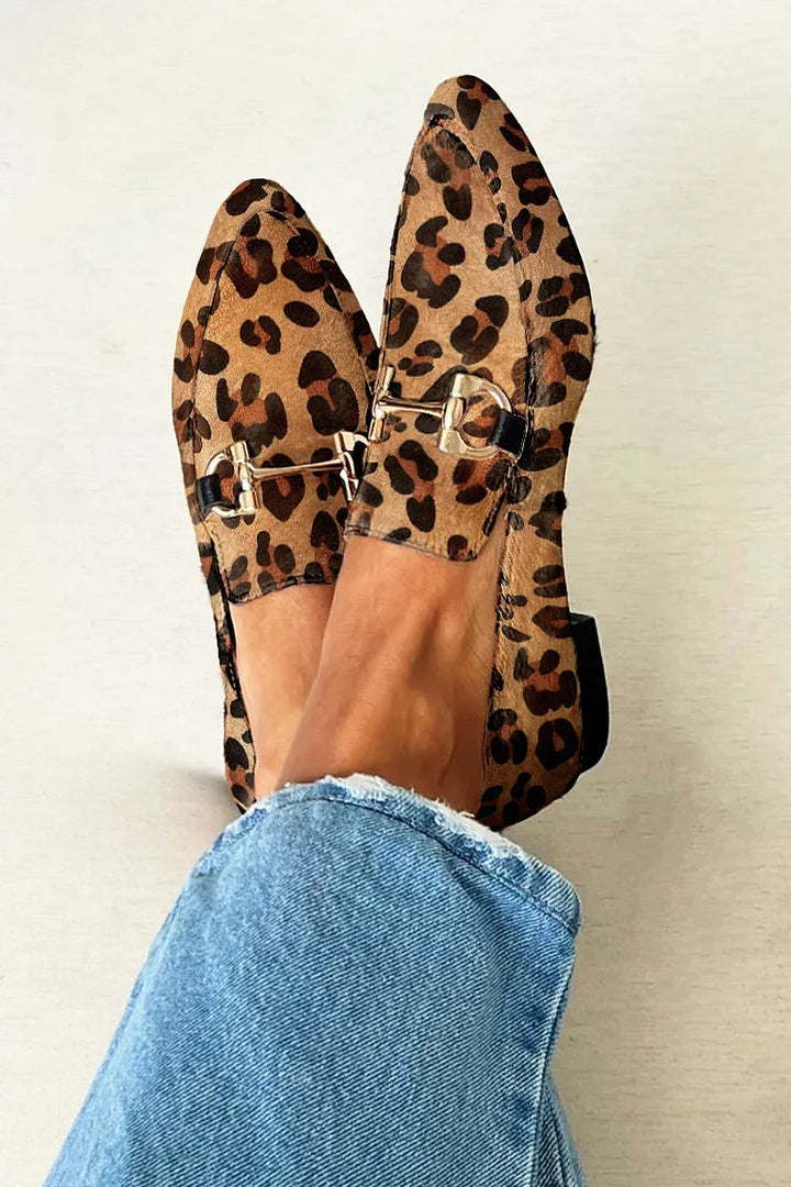 Metallic Accent Loafer