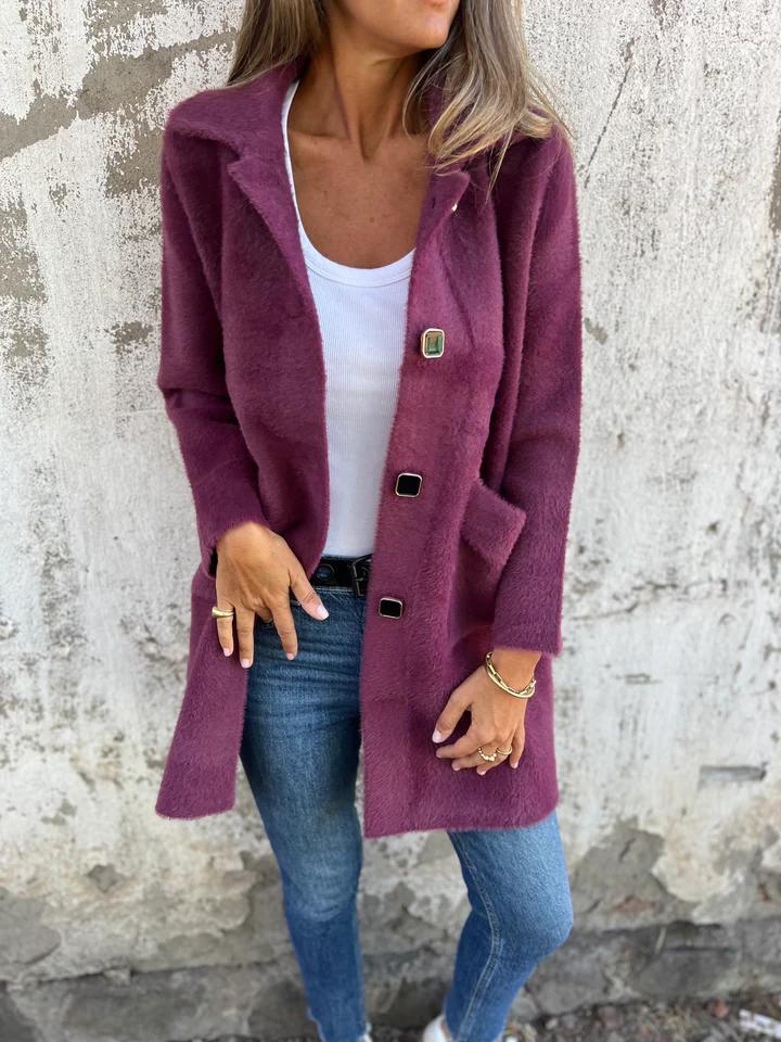 ISABELA | ELEGANT SINGLE-BREASTED COAT