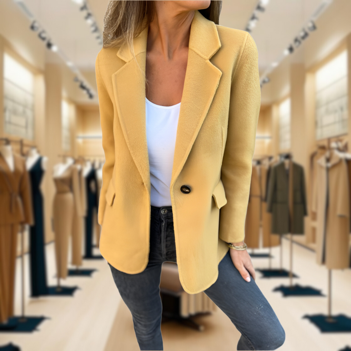 Suzanne Casual Woolen Blazer
