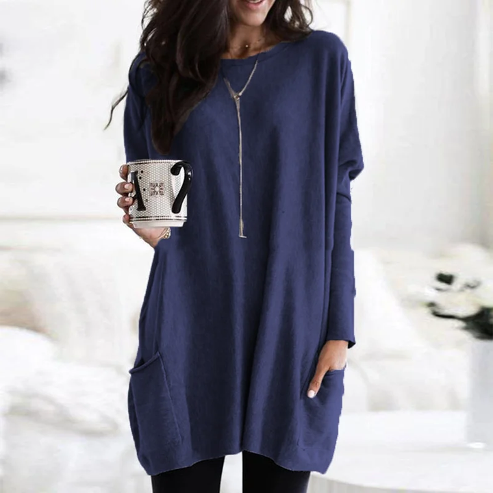 Carmen Pocketed Casual Top