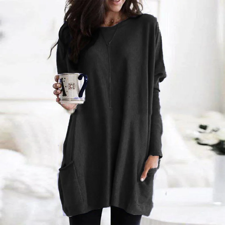 Carmen Pocketed Casual Top
