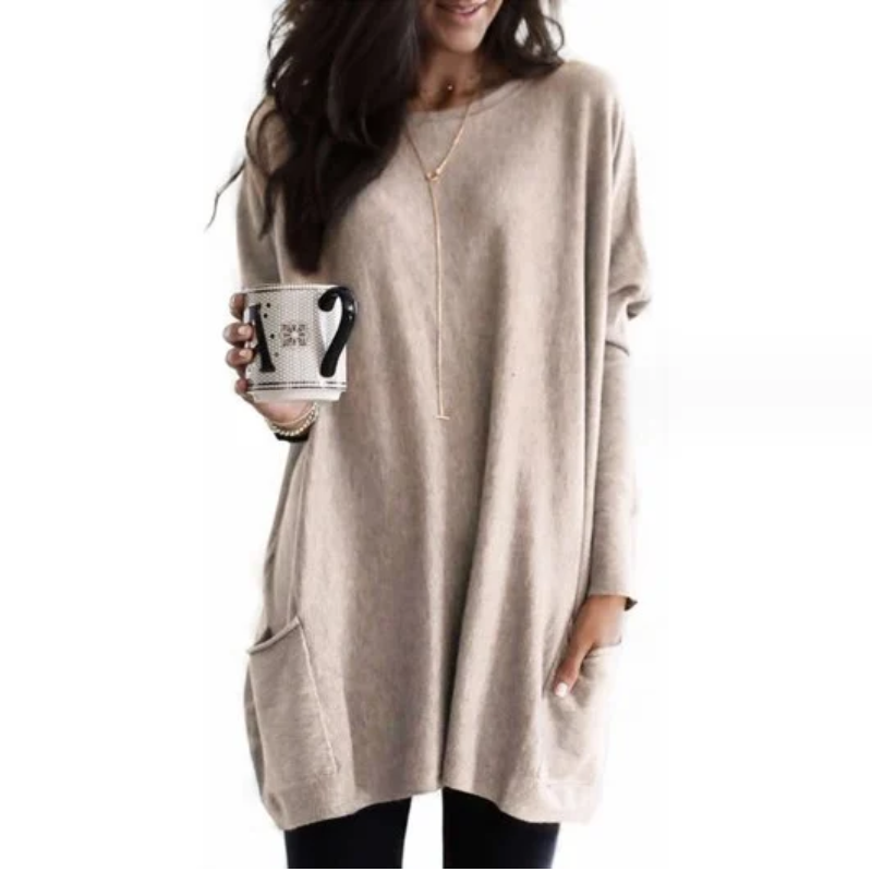 Carmen Pocketed Casual Top