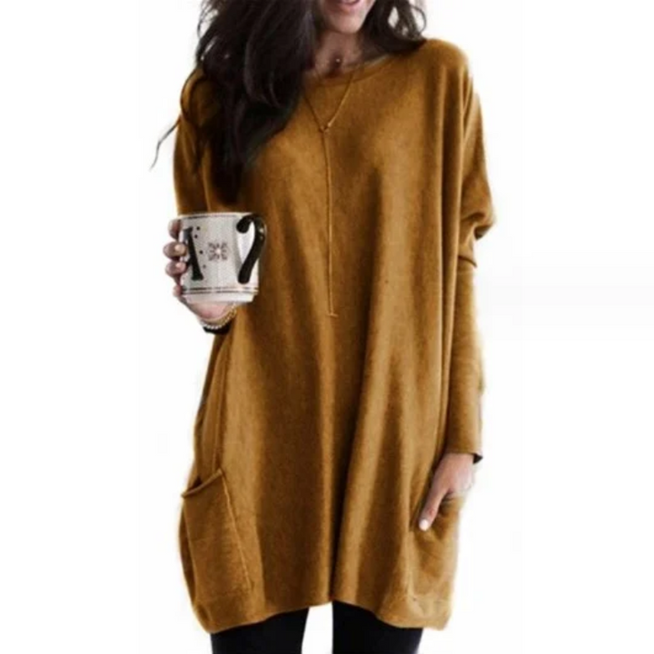 Carmen Pocketed Casual Top