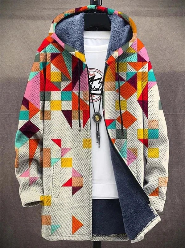 Victoria Colorblock Knit Sweater Jacket