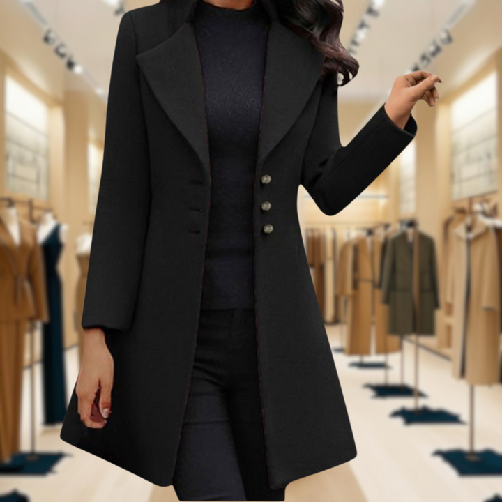 Bianchi Slim-Fit Long-Sleeve Coat