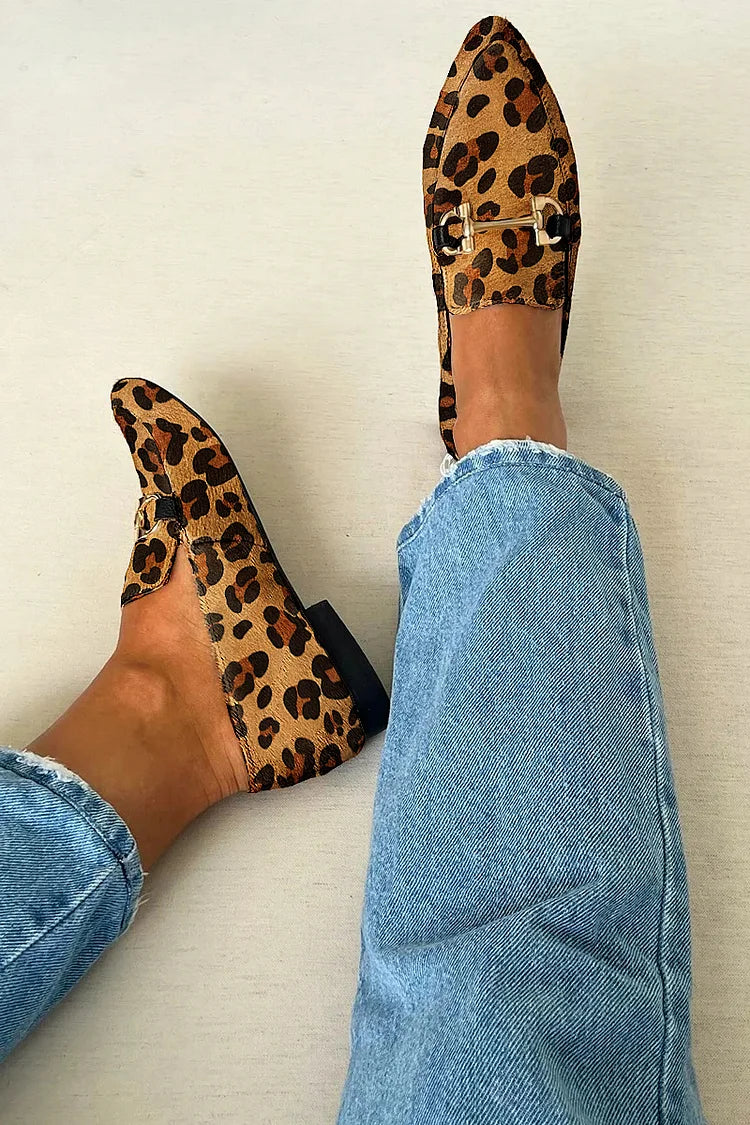 Metallic Accent Loafer