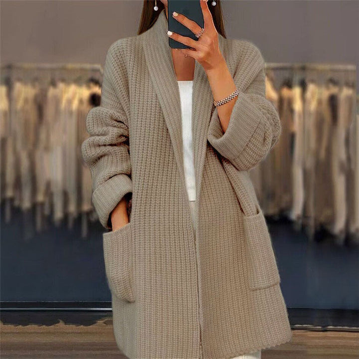 Winnie Cozy Knit Sweater with Pockets