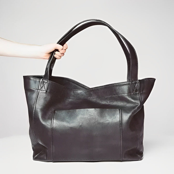 Elara Vintage Leather Satchel