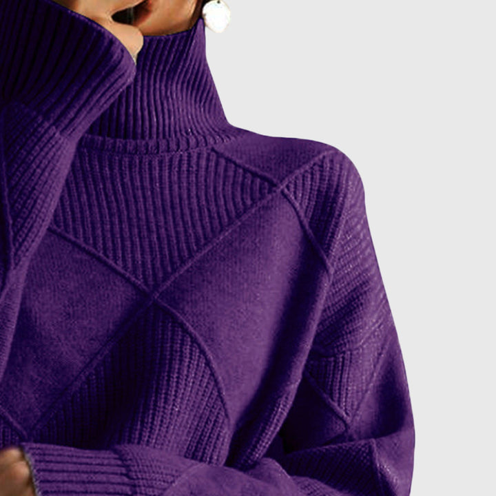 Angela™ - Cozy Turtleneck Knit