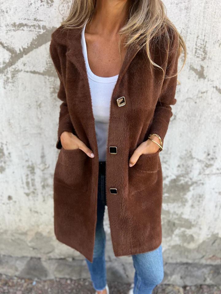 ISABELA | ELEGANT SINGLE-BREASTED COAT