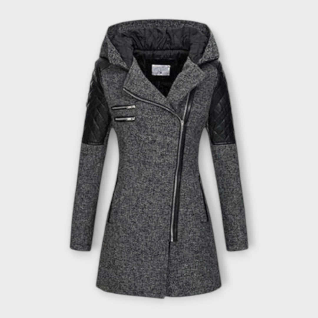 Analia Effortlessly Elegant Rosemary Winter Coat