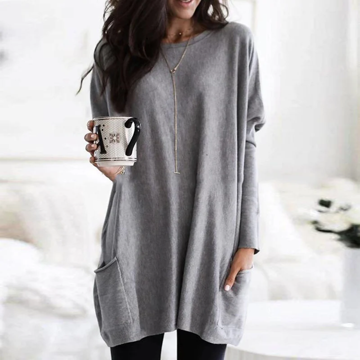 Carmen Pocketed Casual Top