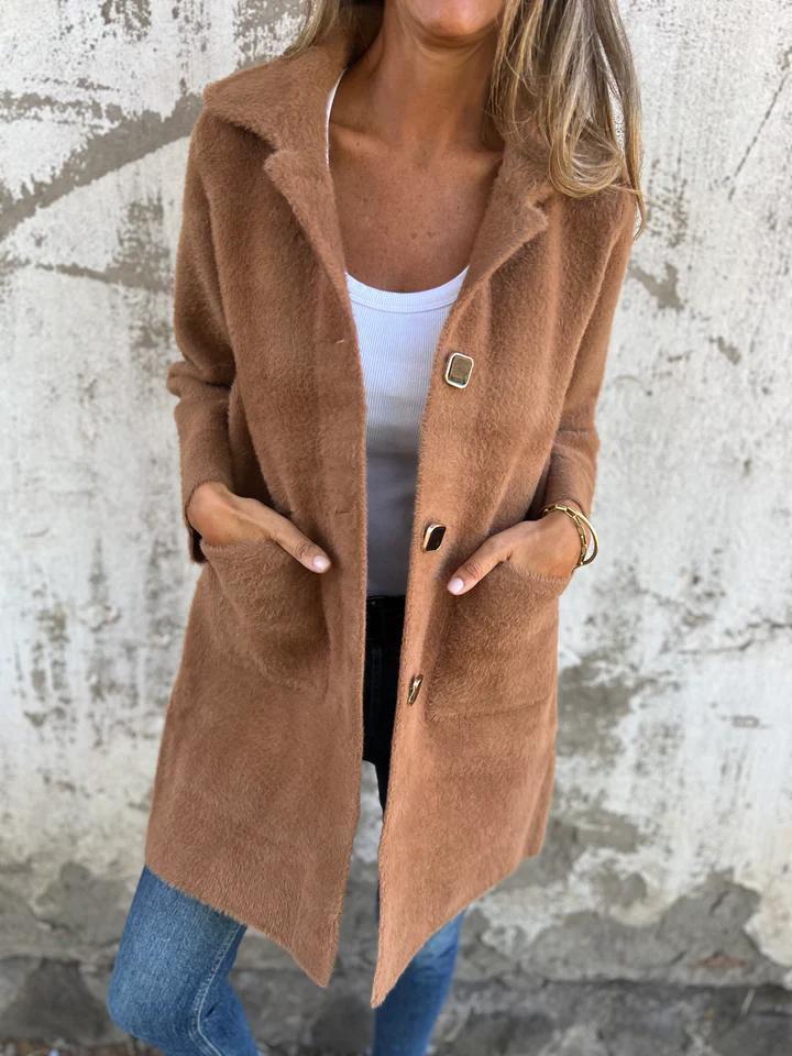 ISABELA | ELEGANT SINGLE-BREASTED COAT