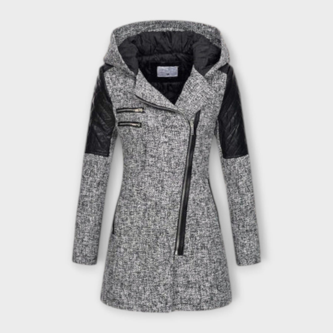Analia Effortlessly Elegant Rosemary Winter Coat