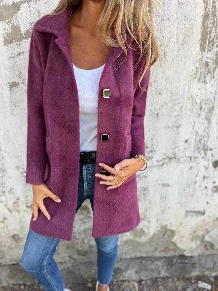 ISABELA | ELEGANT SINGLE-BREASTED COAT