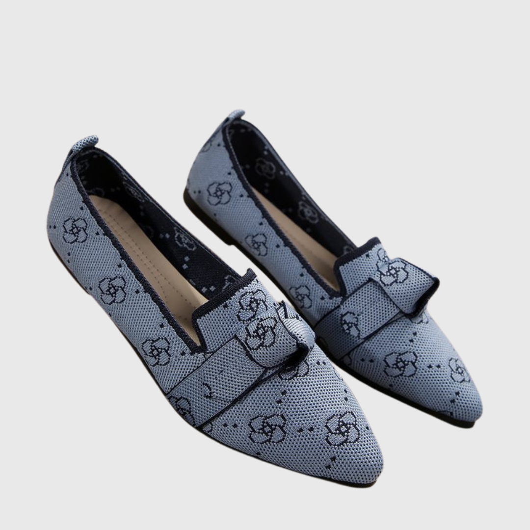 Marigold Cozy Floral Loafers