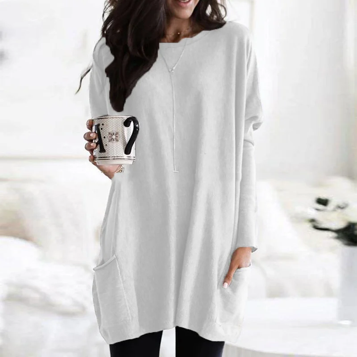 Carmen Pocketed Casual Top