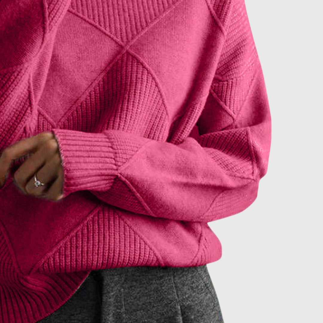 Angela™ - Cozy Turtleneck Knit