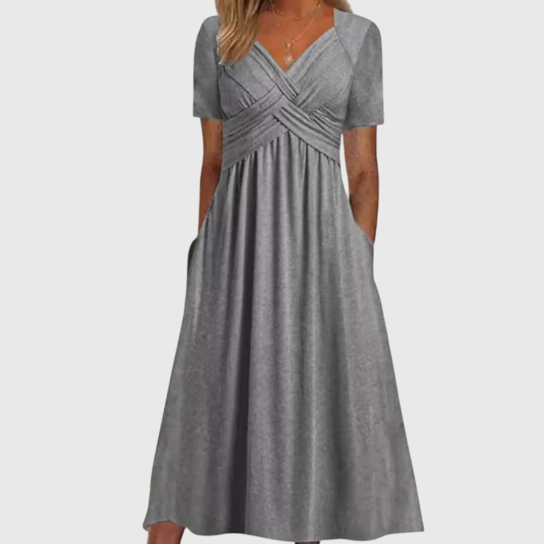 Amanda - Elegant Flare Dress