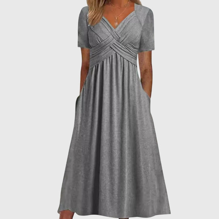 Amanda - Elegant Flare Dress