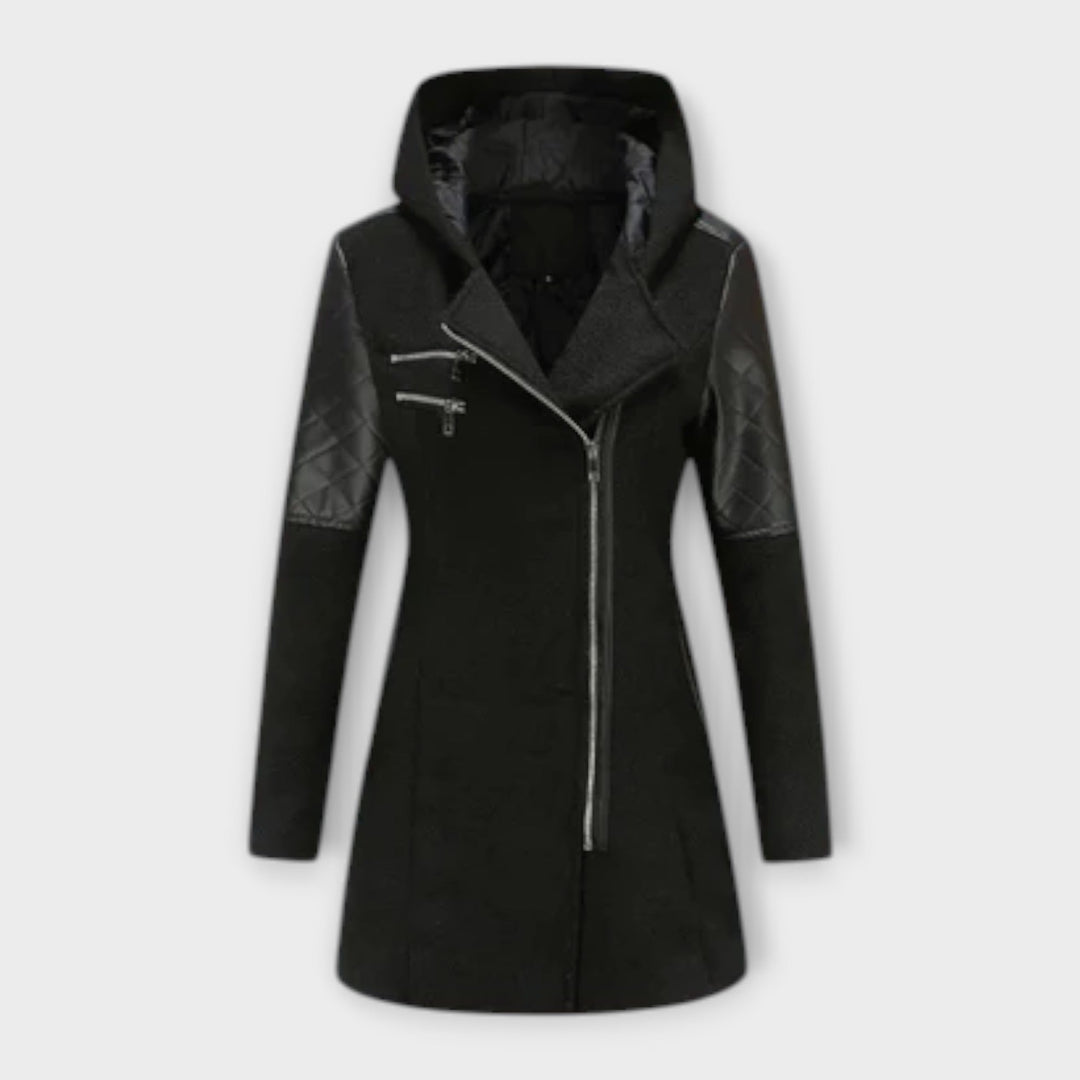 Analia Effortlessly Elegant Rosemary Winter Coat