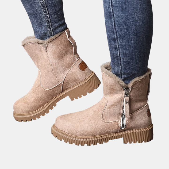 Amara Western Suede Boots