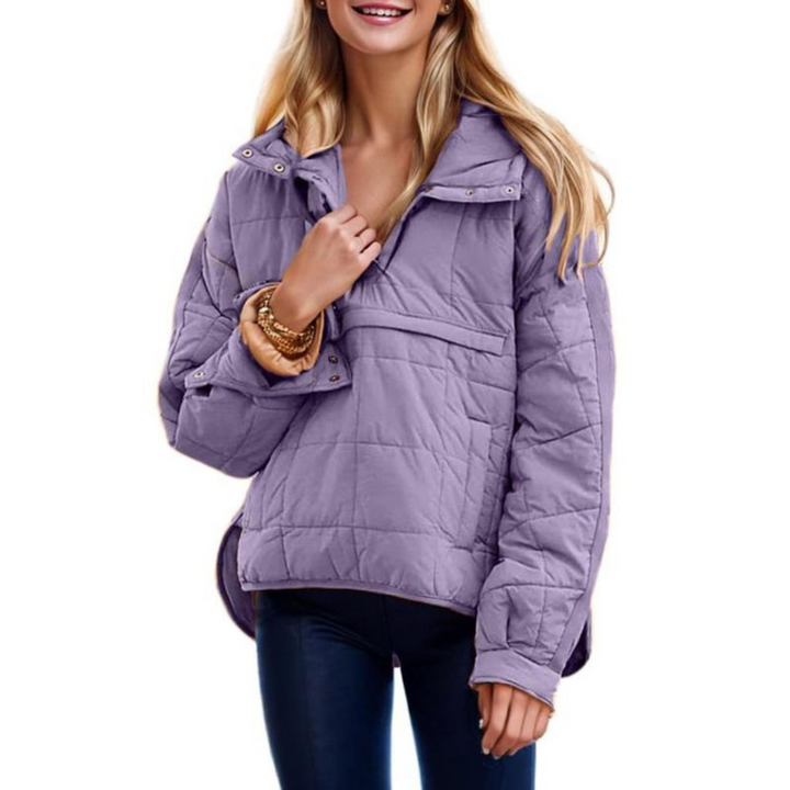Joy Oversized Hooded Pullover Jacket