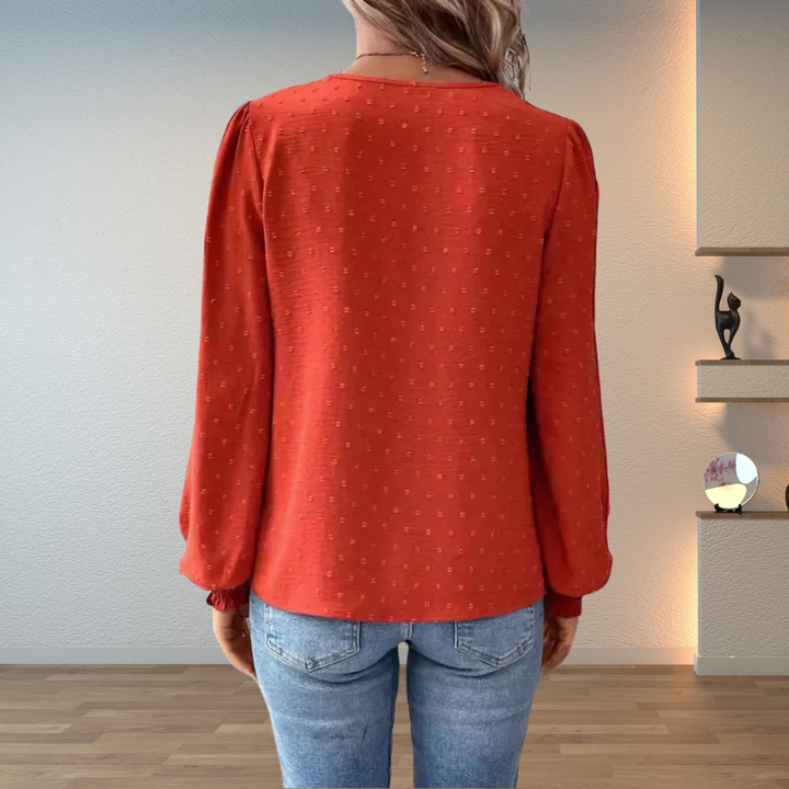 Louise Lace-Detail Sweater