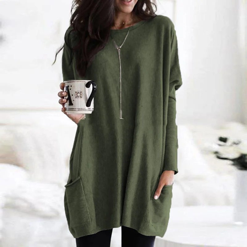 Carmen Pocketed Casual Top