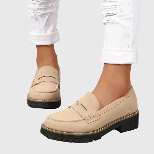 Melania Classic Suede Loafers