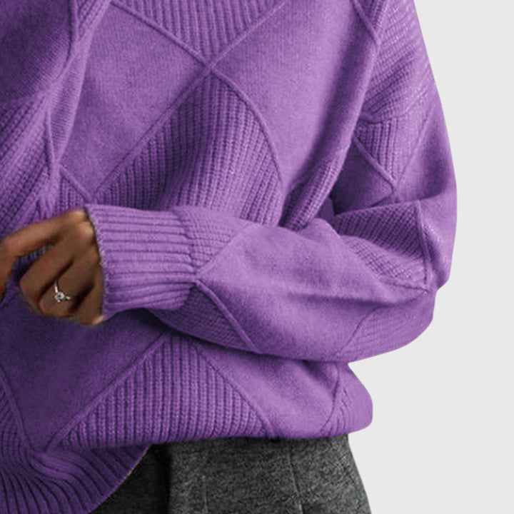 Angela™ - Cozy Turtleneck Knit