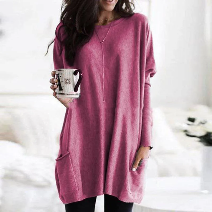 Carmen Pocketed Casual Top