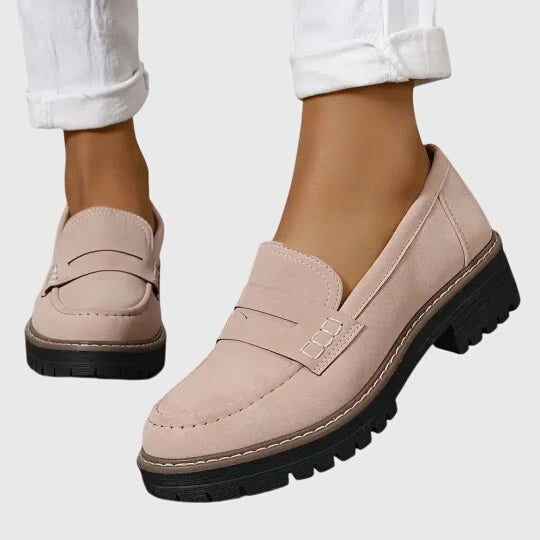 Melania Classic Suede Loafers