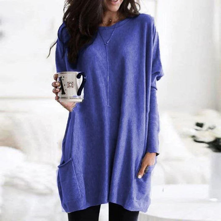 Carmen Pocketed Casual Top