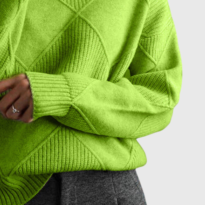 Angela™ - Cozy Turtleneck Knit