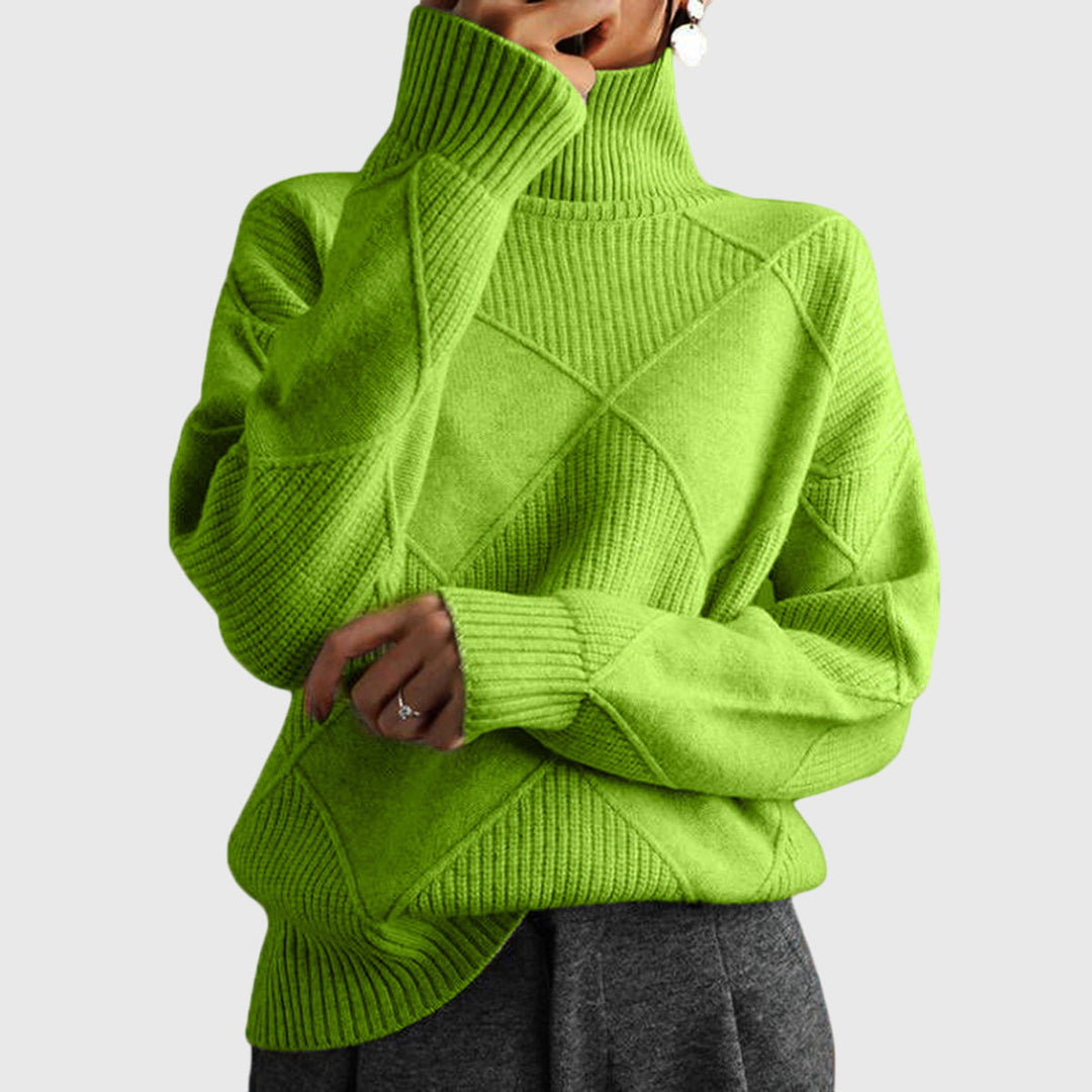 Angela™ - Cozy Turtleneck Knit