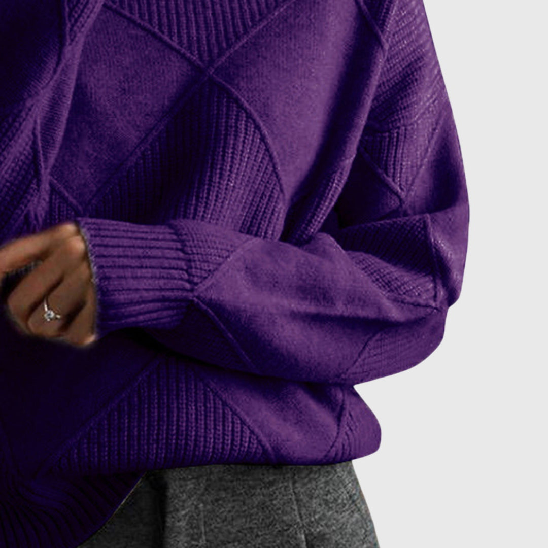 Angela™ - Cozy Turtleneck Knit