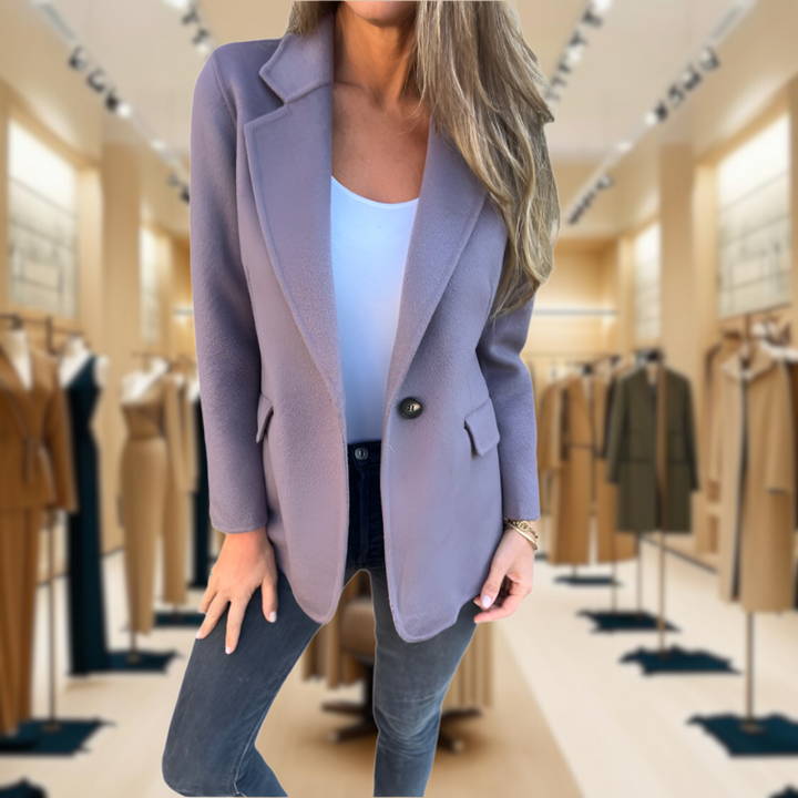 Suzanne Casual Woolen Blazer