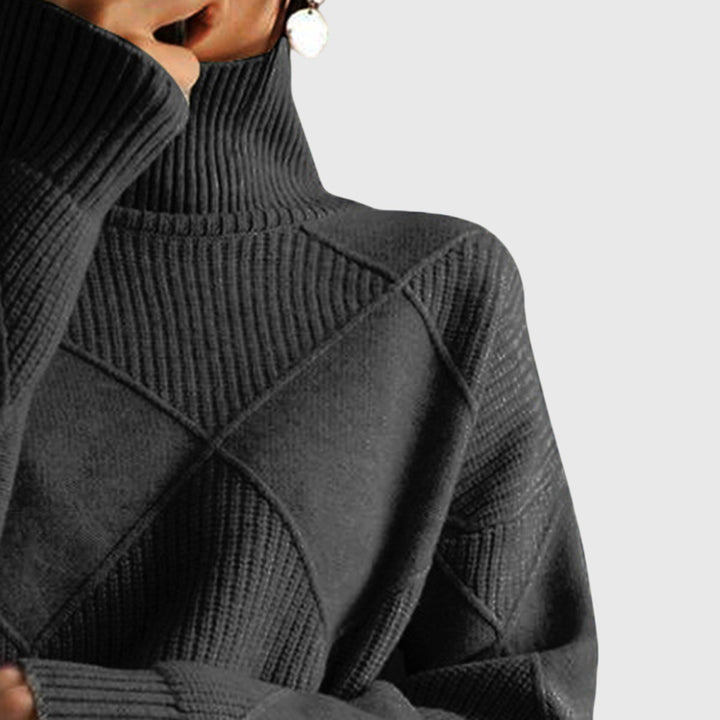 Angela™ - Cozy Turtleneck Knit