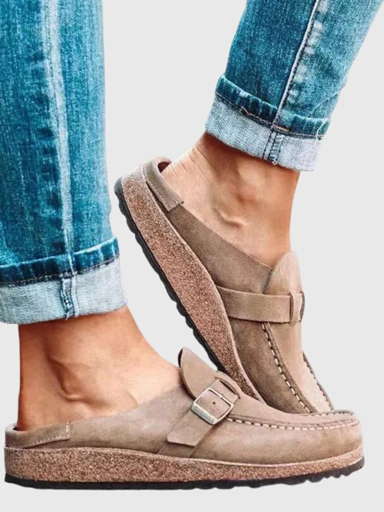 Amara Relaxed Buckle Loafers