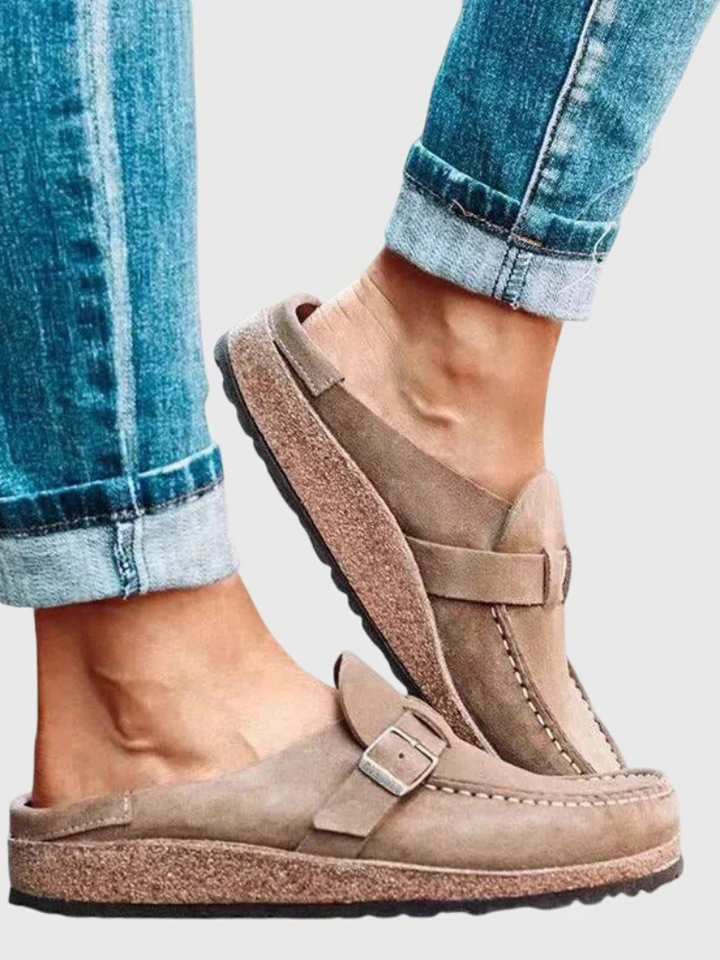 Amara Relaxed Buckle Loafers