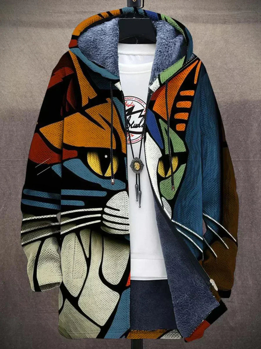 Bronte Elegant Art-Inspired Cardigan