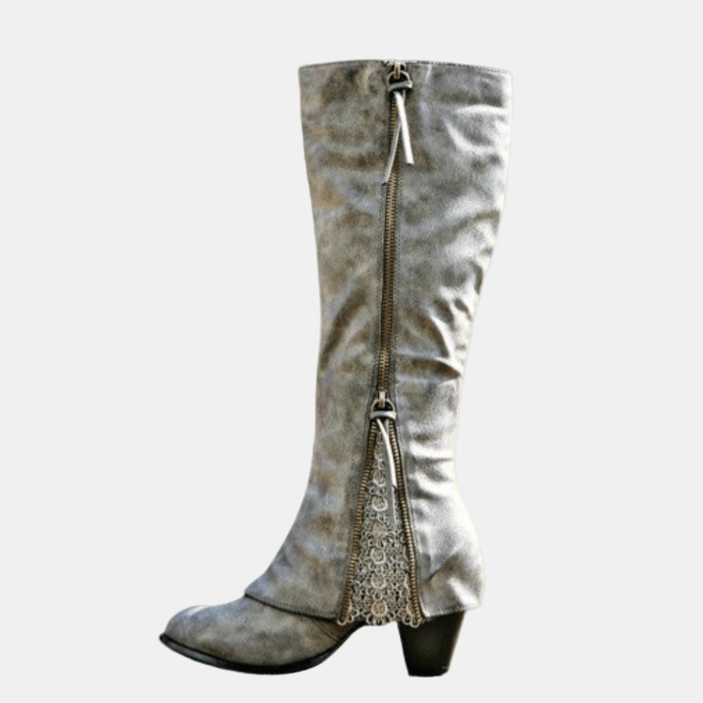 Sienna Lace-Up Riding Boots