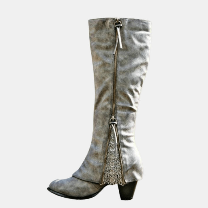 Sienna Lace-Up Riding Boots