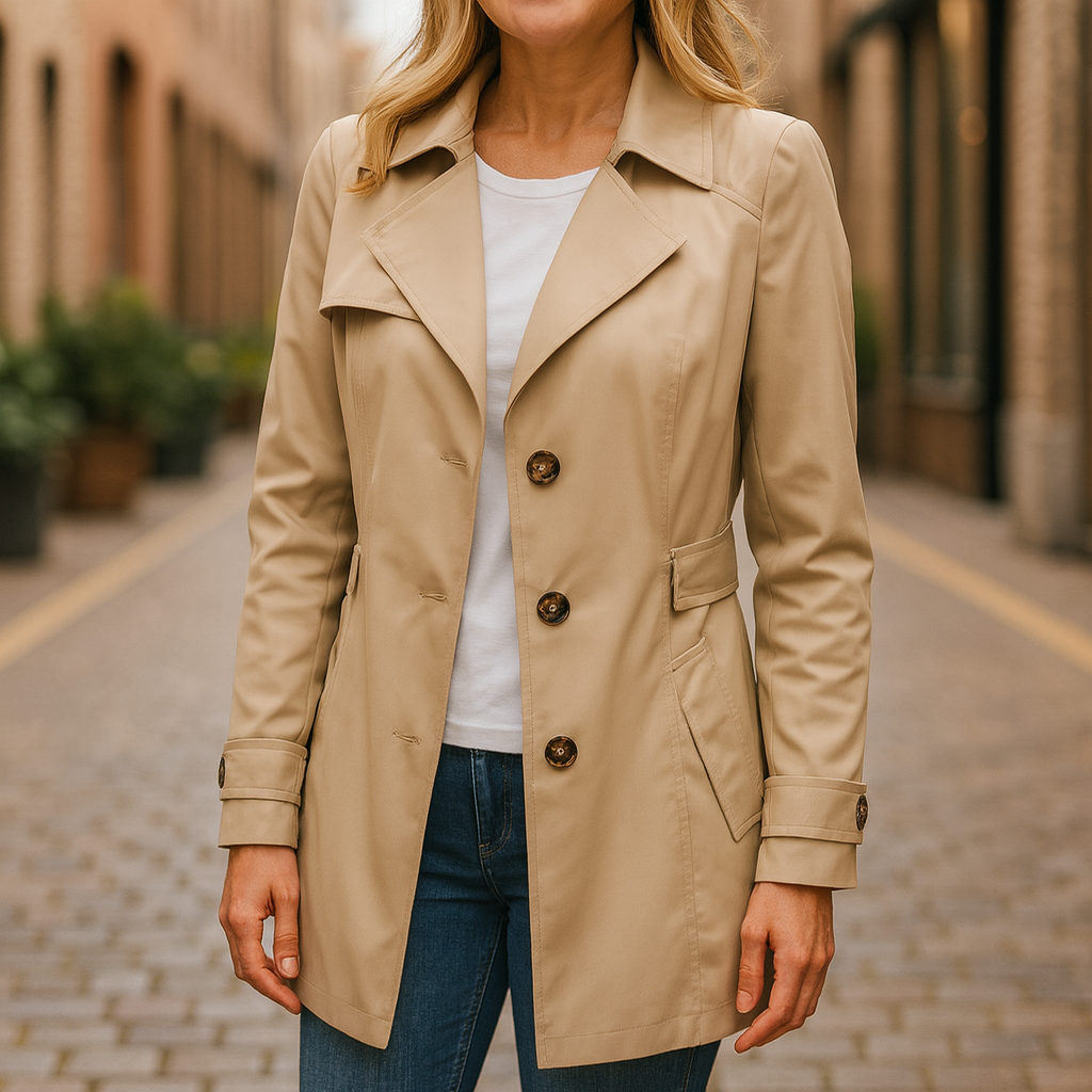 Jamie Chic Autumn Trench Coat