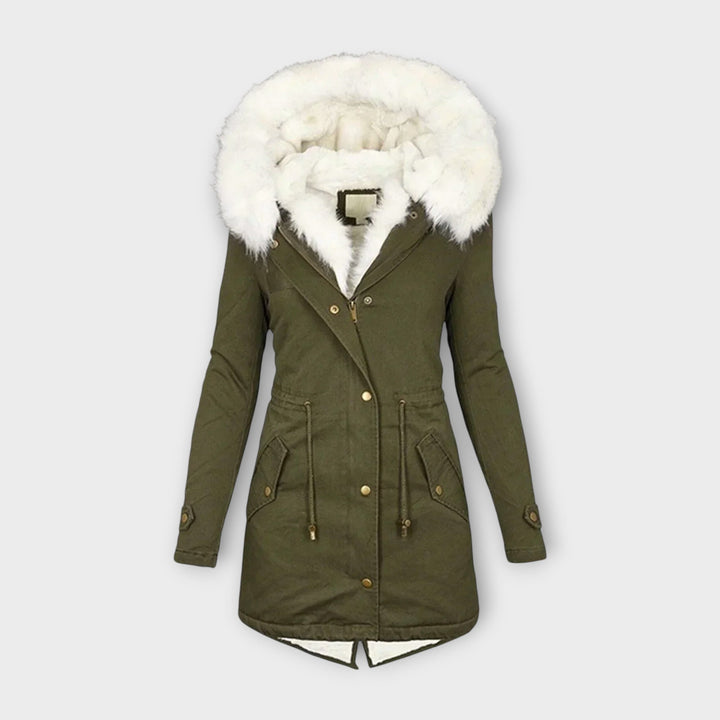 Ivara Insulated Waterproof Winter Coat with Fur Lining